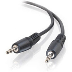 40411 C2G 1.5ft 3.5mm Stereo Audio Cable M/M câble audio 0,45 m 3,5mm Noir
