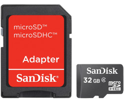 SDSDQM-032G-B35SA SanDisk 32GB microSDHC 32 Go Classe 4