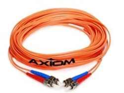LCSTMD6O-2M-AX Axiom LCSTMD6O-2M-AX câble de fibre optique LC ST Orange
