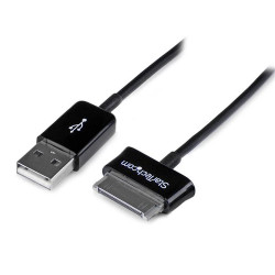 USB2SDC1M StarTech.com Câble USB OTG Samsung Galaxy Tab - Adaptateur OTG USB Type A mâle - 1 mètre