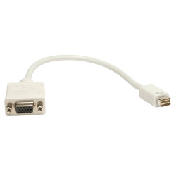 P138-000-VGA Tripp Lite P138-000-VGA câble vidéo et adaptateur 0,2 m mini-DVI VGA (D-Sub) Blanc