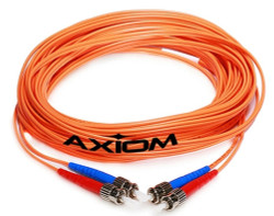 LCSTMD5O-30M-AX Axiom 30m lc/st multimode duplex câble de fibre optique om2 orange