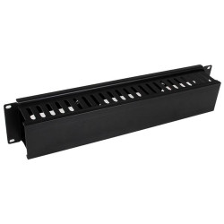 CMDUCT2U Startech.com panneau de gestion de câbles horizontal 2u pour rack de serveur - guide pour câbles avec couverture