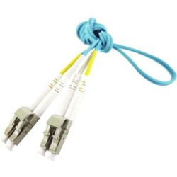 LCLCB4PAP05-AX Axiom lc - lc, 0.5m câble de fibre optique 0,5 m om4 bleu