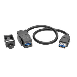 U325-001-KPA-BK Tripp lite u325-001-kpa-bk câble usb 0,3 m usb 3.2 gen 1 (3.1 gen 1) usb a noir