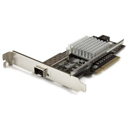 PEX10000SFPI Startech.com carte réseau pci express à 1 port fibre optique 10 gigabit ethernet sfp+ ouvert - chipset intel - mm/sm