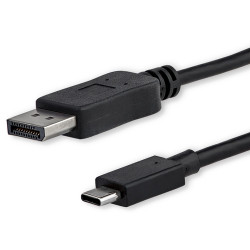 CDP2DPMM6B Startech.com câble adaptateur usb type-c vers displayport de 1,8 m - 4k 60 hz