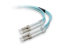 F2F402LL-01M-G Cable,fiber,lc/lc,1m,lo multimode,aqua,10gb,50/125