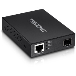 TFC-PGSFP Trendnet tfc-pgsfp convertisseur de support réseau 2000 mbit/s noir