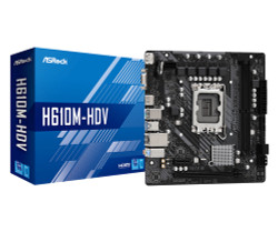 H610M-HDV Asrock h610m-hdv intel h610 lga 1700 micro atx