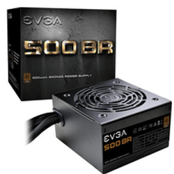 100-BR-0500-K1 Evga 500 br unité d'alimentation d'énergie 500 w 24-pin atx atx noir