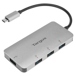 ACH226CA Targus ach226bt hub & concentrateur usb 3.2 gen 1 (3.1 gen 1) type-c 5000 mbit/s argent