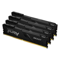 KF432C16BBK4/64 Kingston technology fury beast module de mémoire 32 go 2 x 16 go ddr4 3200 mhz