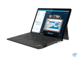 Lenovo ThinkPad X12 Detachable i5-1130G7 Hybrid (2-in-1) 31.2 cm (12.3") Touchscreen Full HD+ Intel® Core™ i5 8 GB LPDDR4x-SDRAM 256 GB SSD Wi-Fi 6 (802.11ax) Windows 11 Pro Black