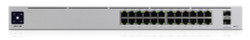 Ubiquiti UniFi Pro 24-Port PoE Managed L2/L3 Gigabit Ethernet (10/100/1000) Power over Ethernet (PoE) 1U Silver