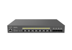 EnGenius ECS5512FP network switch Managed L2+ 10G Ethernet (100/1000/10000) Power over Ethernet (PoE) Black