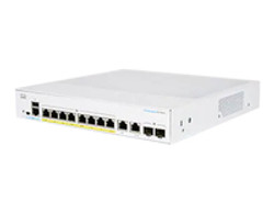 Cisco CBS350 Managed L3 Gigabit Ethernet (10/100/1000) Power over Ethernet (PoE) 1U Black, Grey