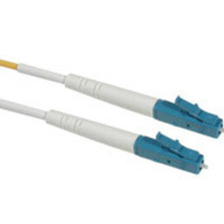 C2G 3m LC/LC Simplex 9/125 Single-Mode Fiber Patch Cable - Yellow fiber optic cable 118.1" (3 m)