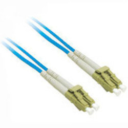 C2G 5m LC/LC Duplex 50/125 Multimode Fiber Patch Cable fibre optic cable Blue