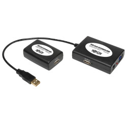 Tripp Lite 4-Port USB 2.0 Hi-Speed USB over Cat5 Hub with 3 Local Ports and 1 Remote Port