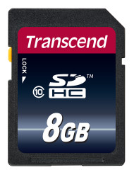 Transcend SD Card SDXC/SDHC Class 10 8GB