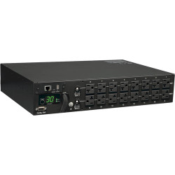 Tripp Lite 2.9kW Single-Phase Monitored PDU, 120V Outlets (16 5-15/20R), L5-30P, 10ft Cord, 2U Rack-Mount