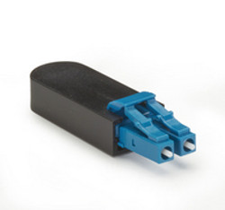 Black Box FOLB50S1-SC fibre optic adapter Black, Blue