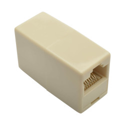 Tripp Lite N033-001-10PK Straight-Through RJ45 Modular In-Line Coupler (RJ45 F/F), 10 Pack