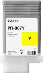 Canon PFI-007Y ink cartridge Original Standard Yield Yellow