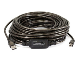 Monoprice 7643 USB cable 15 m USB 2.0 USB A USB B Black