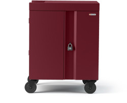 Bretford Cube Cart Portable device management cart Maroon