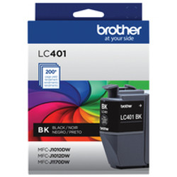 Brother LC401BKS ink cartridge 1 pc(s) Original Standard Yield Black