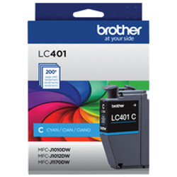 Brother LC401CS ink cartridge 1 pc(s) Original Standard Yield Cyan