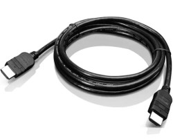 Lenovo 4X91D96900 HDMI cable 2 m HDMI Type A (Standard) Black
