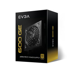EVGA 600 GE 80 Plus Gold 600W power supply unit