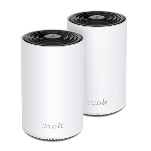TP-Link Deco XE75 Tri-bande (2,4 GHz / 5 GHz / 6 GHz) Wi-Fi 6E (802.11ax) Blanc 3 Interne - DECO XE75(2-PACK)
