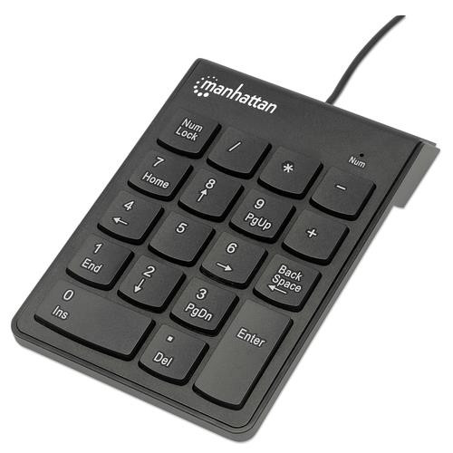 Manhattan  clavier numérique Universel USB Noir - 176354