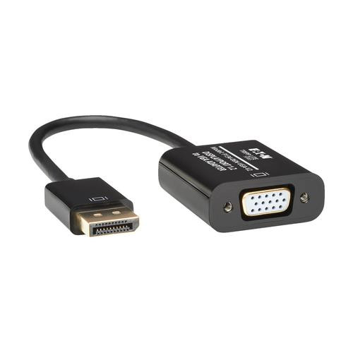 Tripp Lite  câble vidéo et adaptateur 0,15 m DisplayPort VGA (HD15) Noir - P134-06N-VGA-V2