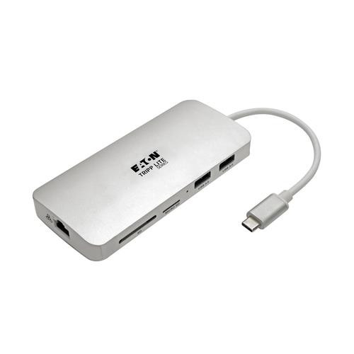 Tripp Lite  station d'accueil USB 3.2 Gen 2 (3.1 Gen 2) Type-C Argent - U442-DOCK11-S