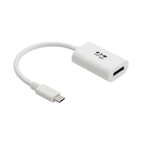Tripp Lite  câble vidéo et adaptateur 0,15 m USB Type-C DisplayPort Blanc - U444-06N-DP4K6W Tripp Lite  câble vidéo et adaptateur 0,15 m USB Type-C DisplayPort Blanc - U444-06N-DP4K6W