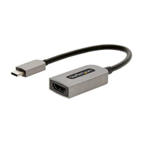 StarTech.com Adaptateur USB C vers HDMI - Vidéo 4K 60Hz, HDR10 - Adaptateur Dongle USB vers HDMI 2.0b - USB Type-C DP Alt Mode vers Écrans/Affichage/TV HDMI - Convertisseur USB C vers HDMI - USBC-HDMI-CDP2HD4K60