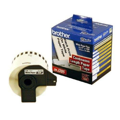 Brother DK2205 Blanc DK - DK-2205 Brother DK2205 Blanc DK - DK-2205