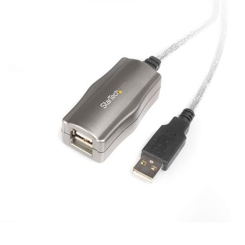 StarTech.com Câble d'Extension USB 2.0 Actif de 4.80m - Prolongateur USB Actif - USB2FAAEXT15
