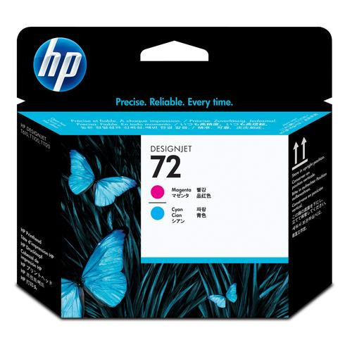 HP 72 tête d'impression cyan et magenta - C9383A