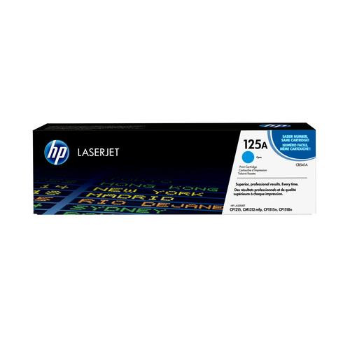 HP 125A toner LaserJet cyan authentique - CB541A