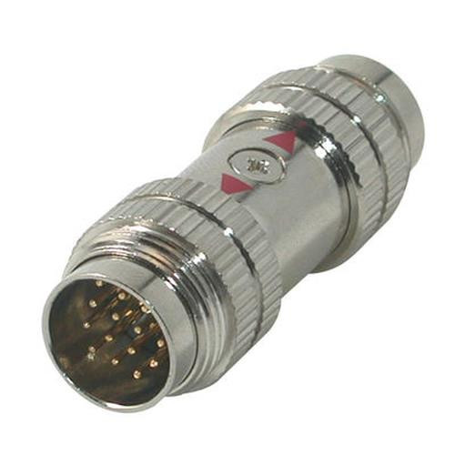 C2G RapidRun 15 Pin (Yellow) Coupler Male/Male - 42058