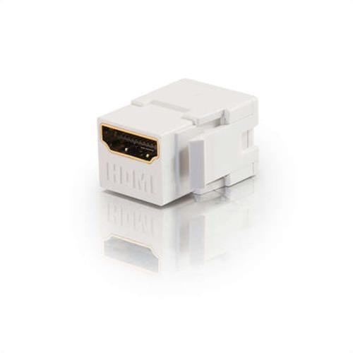 C2G Snap-In HDMI Keystone Module - White - 03345