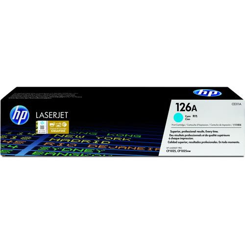 HP 126A toner LaserJet cyan authentique - CE311A