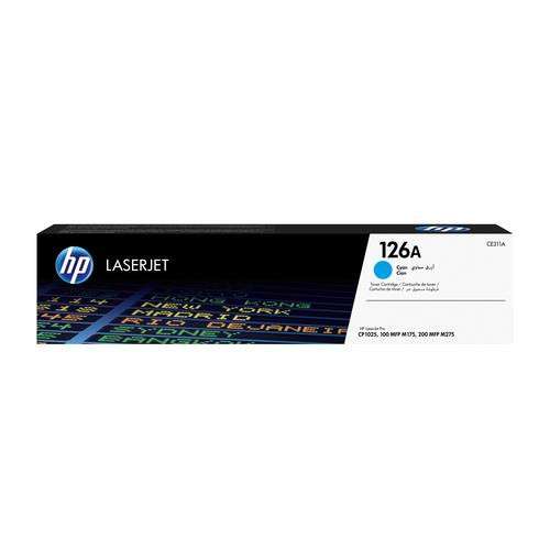 HP 126A toner LaserJet cyan authentique - CE311A