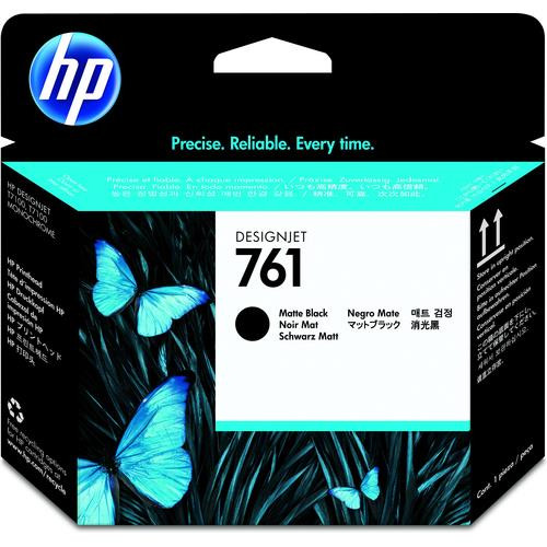 HP 761 tête d'impression DesignJet noir mat/noir mat - CH648A